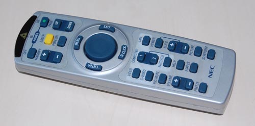 NEC LCD Projector remote control