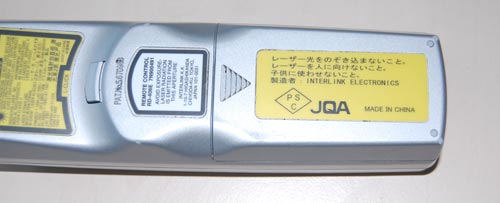 NEC LCD Projector remote control