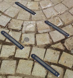 Tactile strip for the blind