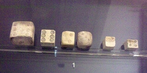 Dice from Pompeii