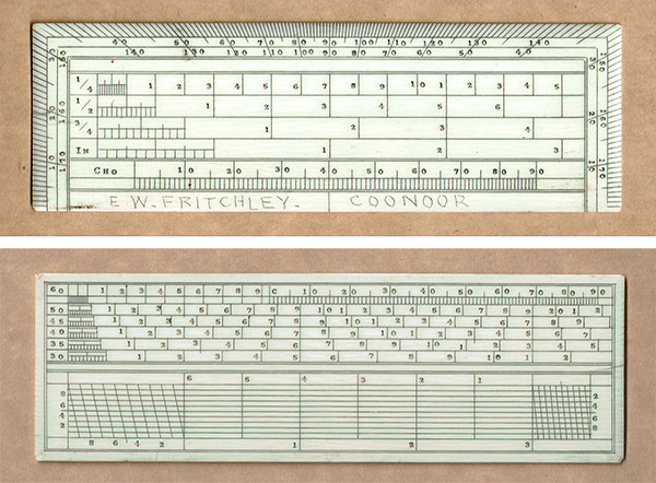 E.W. Fritchley's ivory protractor