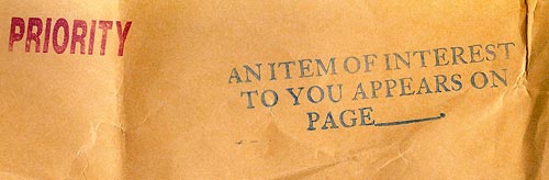 The considerate envelope 7