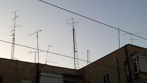 Broken TV Antennas