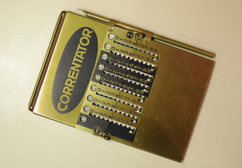 Correntator slide adder