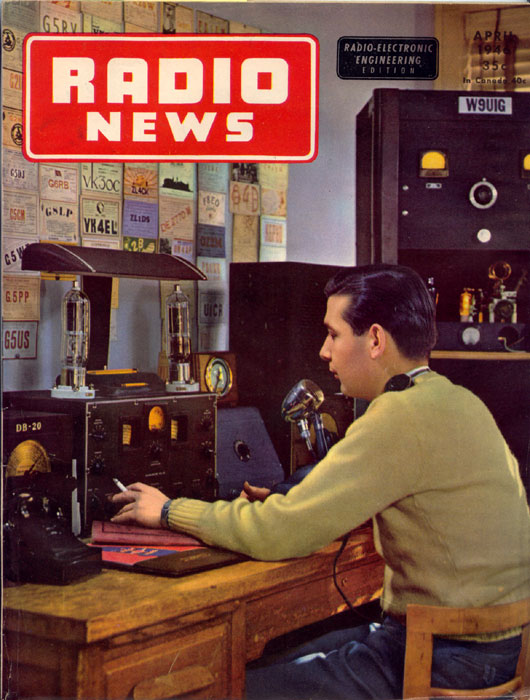 "Radio News" April 1946 cover 