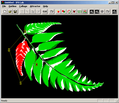 IFS Lab collage editor screen