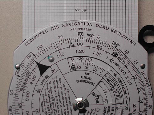 Felsenthal Type CPU-26 A/P air navigation computer - close up