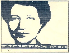 Scanned and printed image