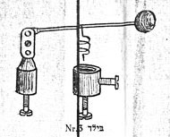 Detector drawing from“Der Yudisher Radio Amateur No.1”.