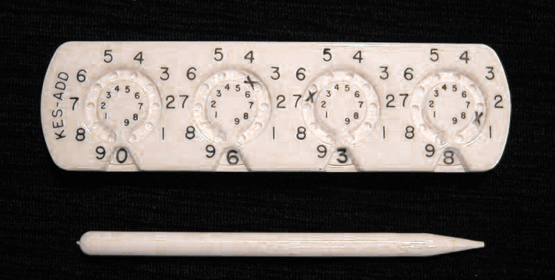 The Kes-Add pocket adder