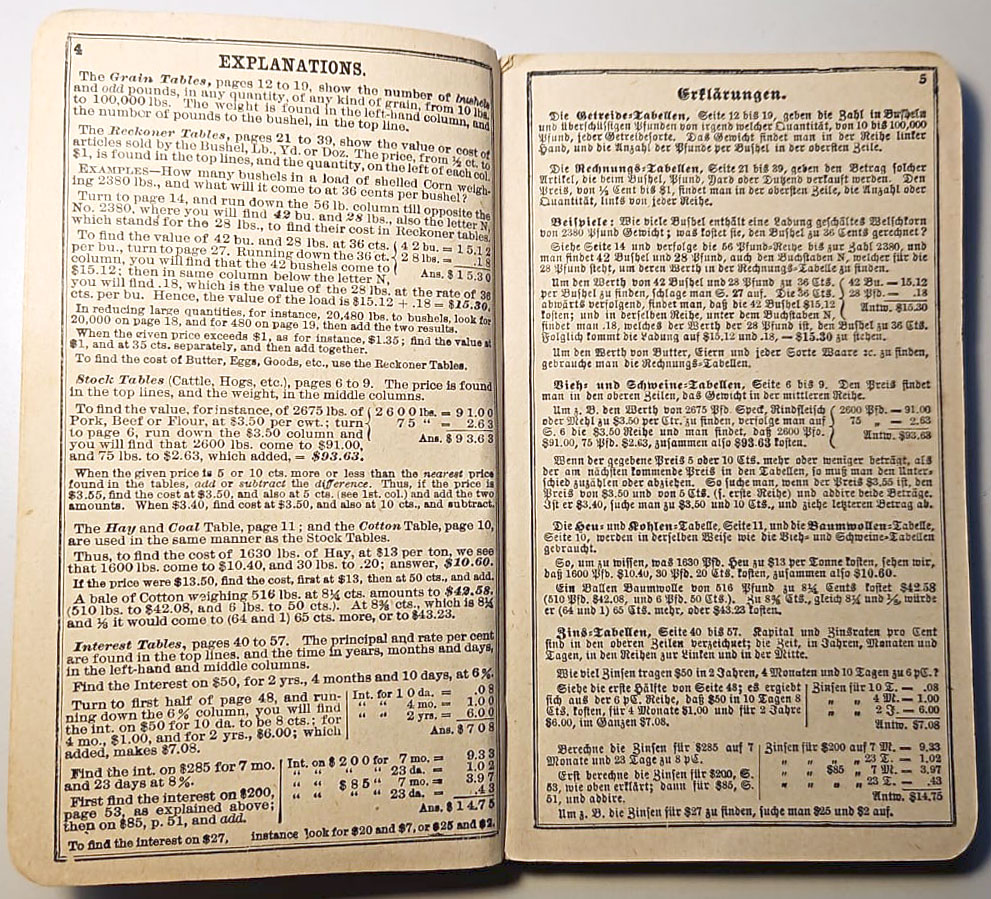 Pages from Ropp's Commercial Calculator