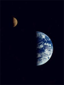 Image taken by the Galileo spacecraft, 1992