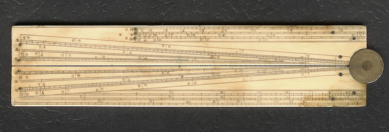 An ivory sector with logarithmic scale