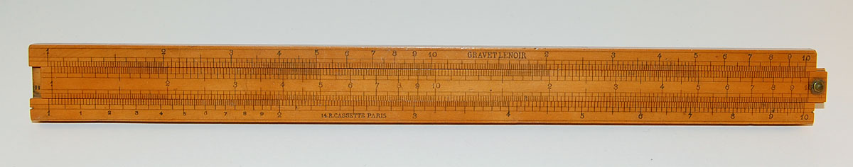 Gravet Lenoir "Soho" Slide Rule