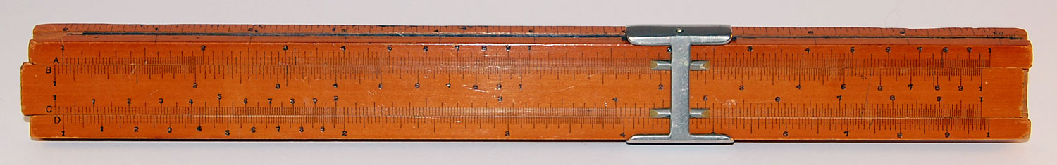 Jackson brothers Mannheim-type slide rule