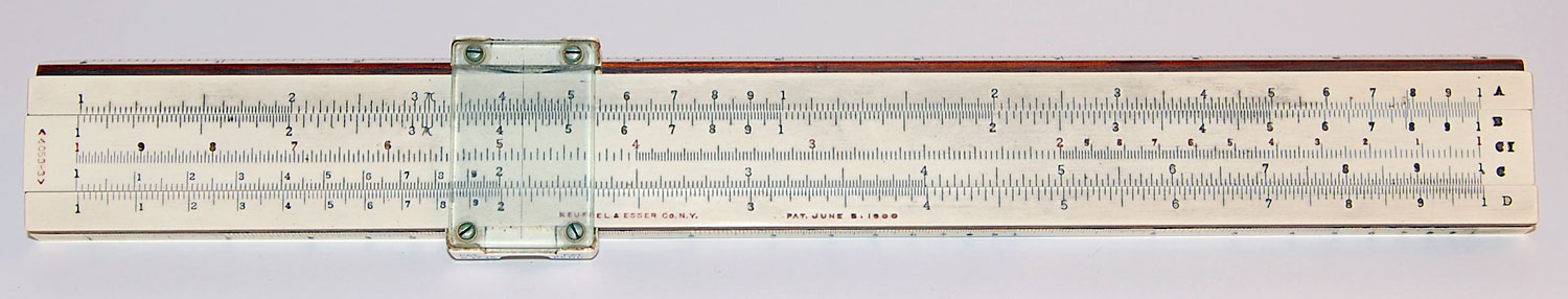 K&E 4053-3 slide rule, early 20th century