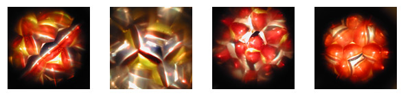 Marble kaleidoscope patterns