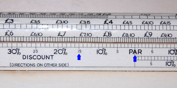 Farmar's profit-calculating rule - example