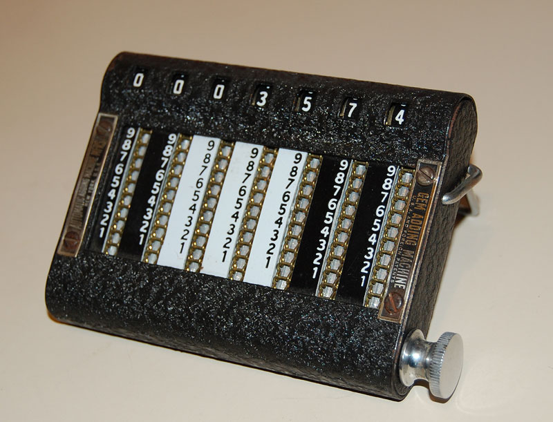 The Golden Gem adding Machine