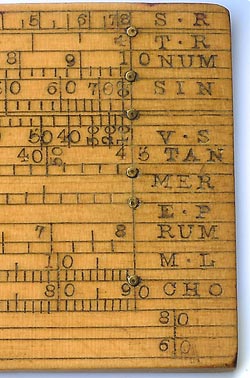 Gunter's rule - close up