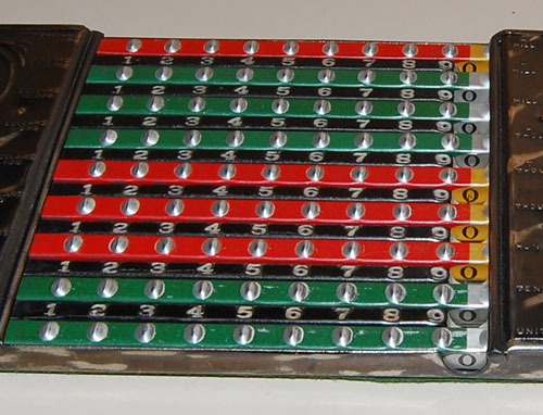 The Locke adder set to zero