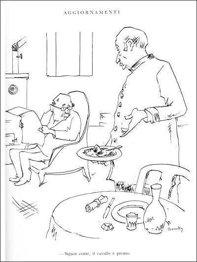 Giuseppe Novello sketch