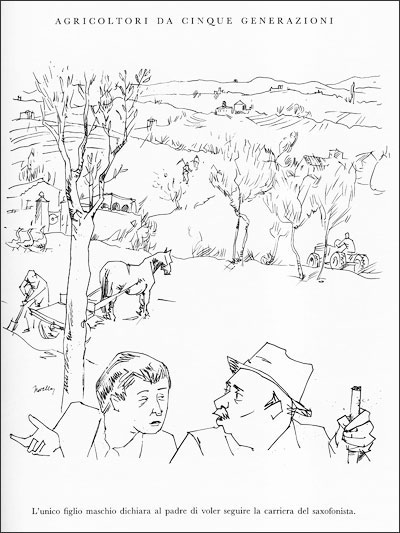 Giuseppe Novello sketch