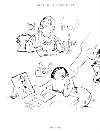 Giuseppe Novello sketch