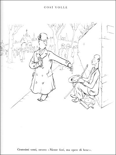 Giuseppe Novello sketch