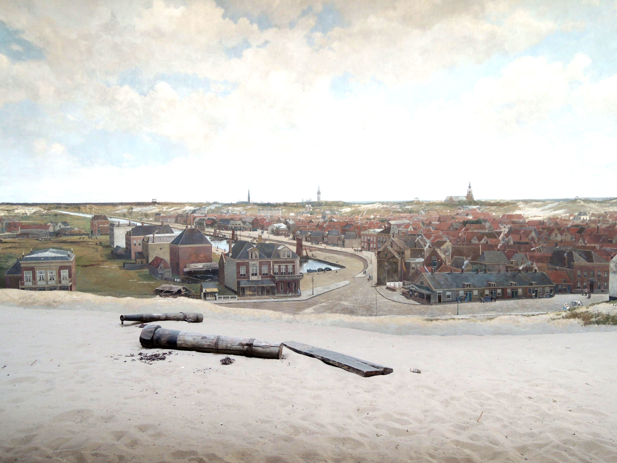 Partial view of Mesdag's panorama
