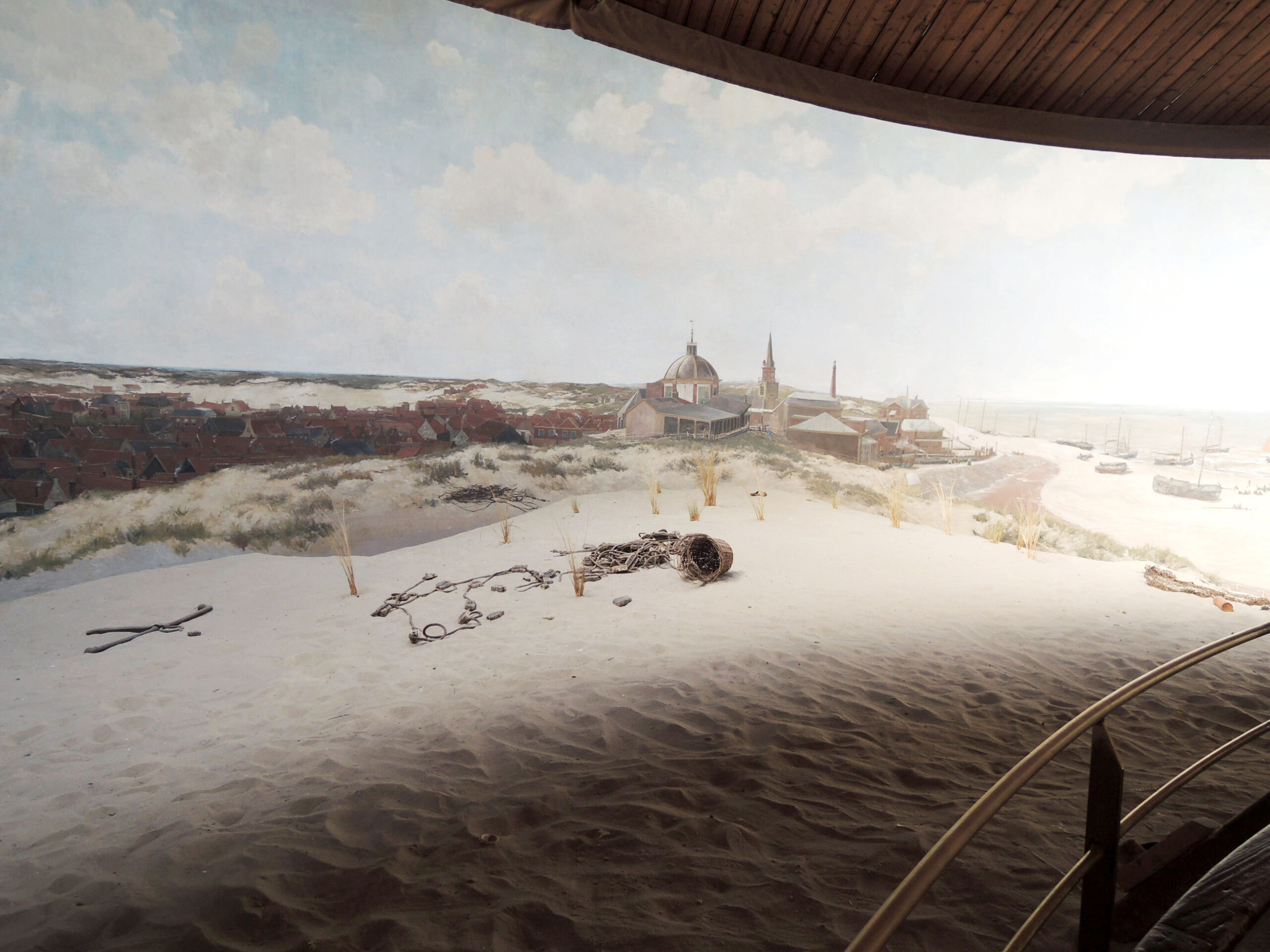 Partial view of Mesdag's panorama