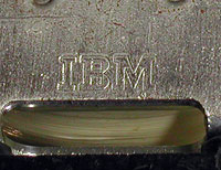 IBM logo on relay frame