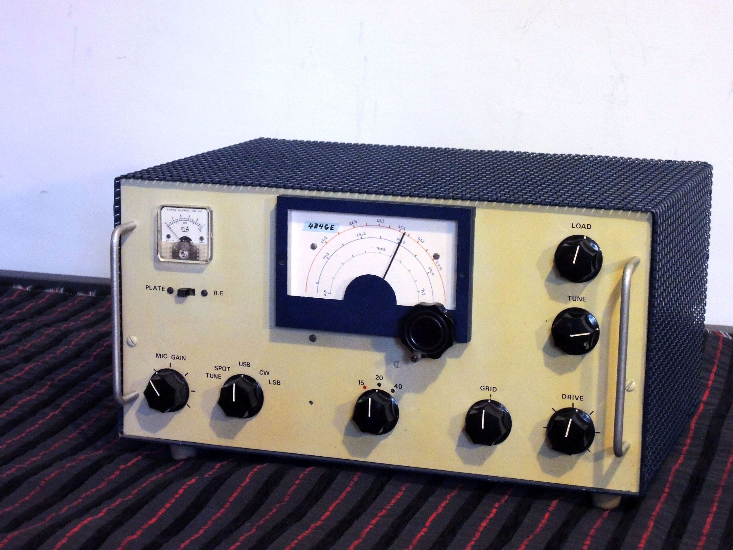 Finished 4Z4GE SSB transmitter