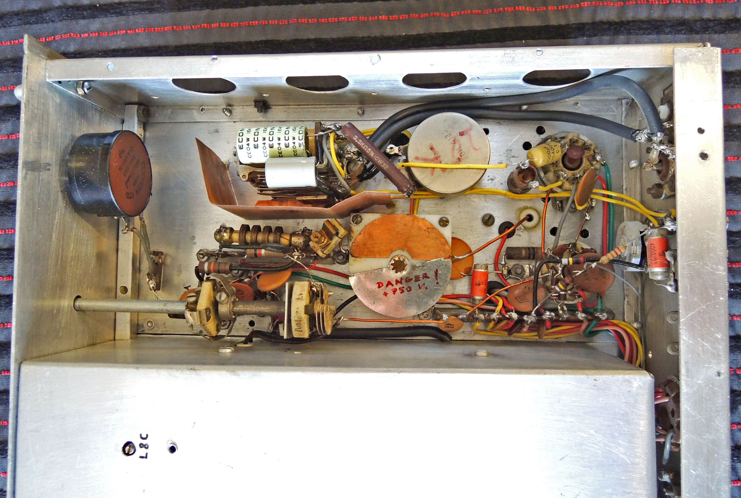 Bottom view of the Power Amplifier