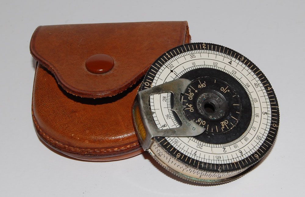 The Small calculator and its case