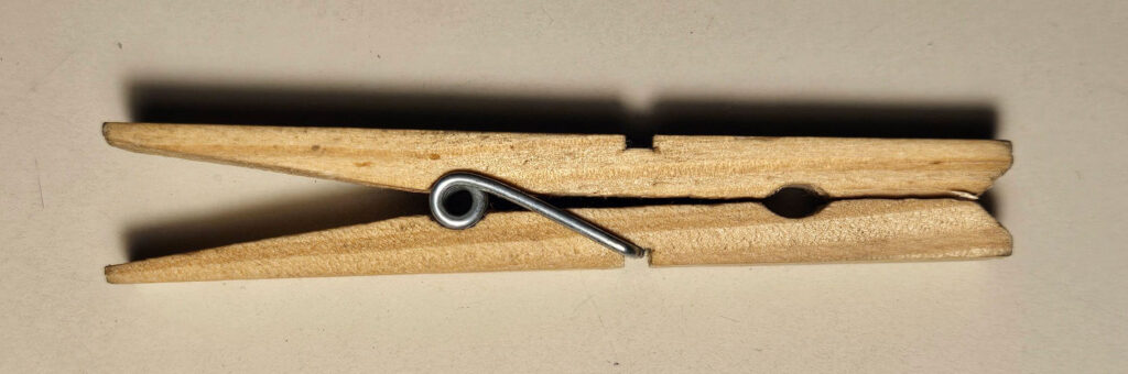 21st century wooden clothespin