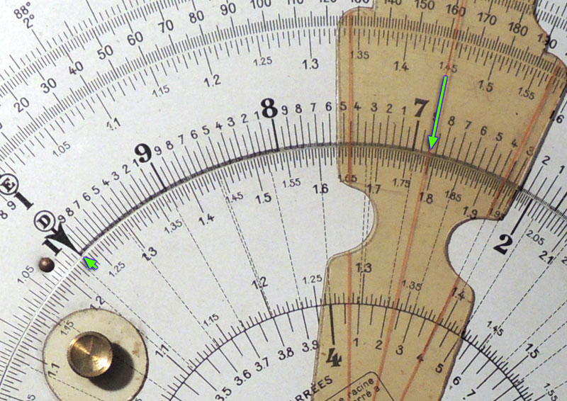 Arnault-Paineau calculator - calculation example