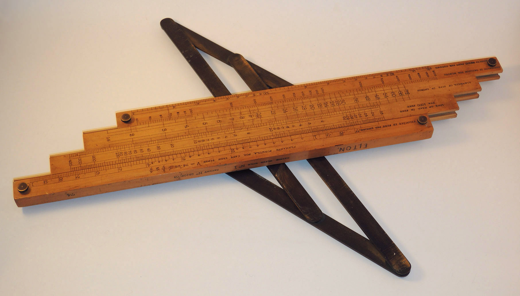 The Baines slide rule
