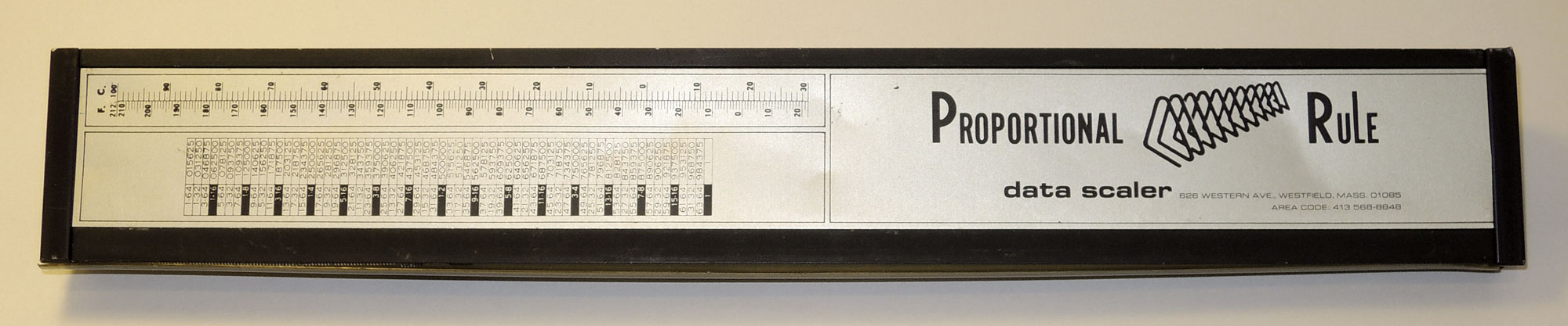 The Datascaler variable scale - bottom