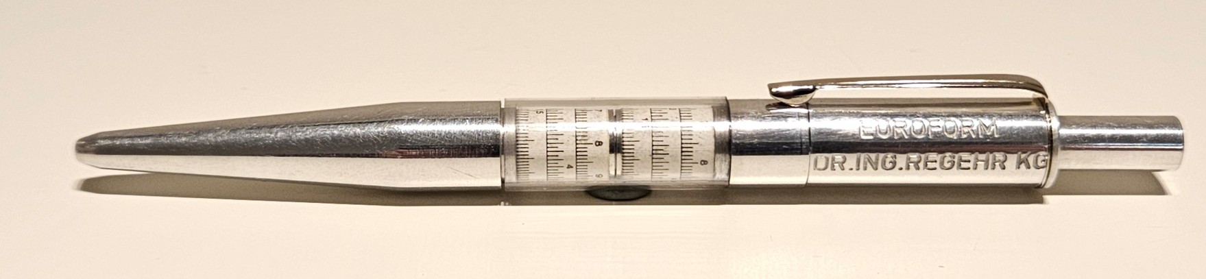 The EUROFORM DR. ING. REGEHR KG pen slide rule