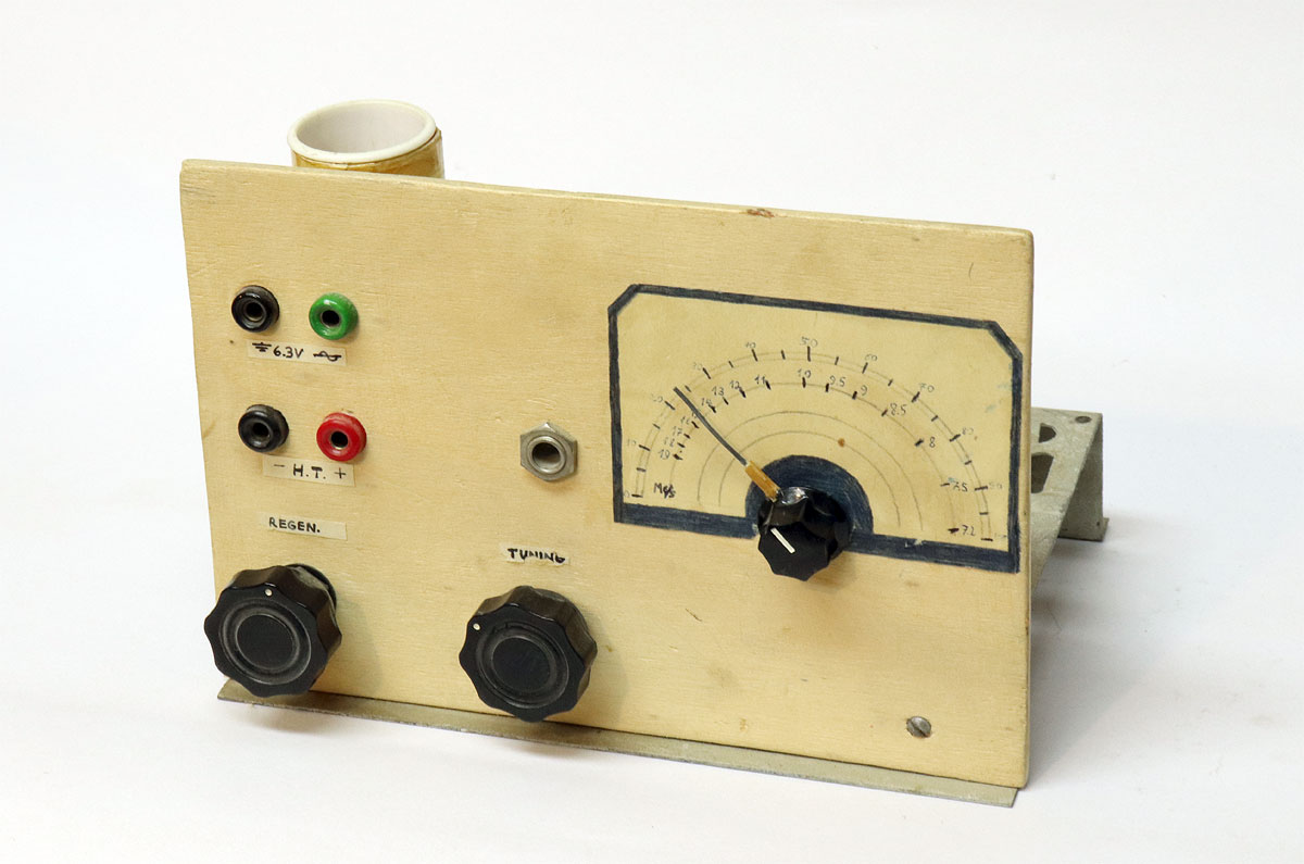 A homebrew shortwave radio receiver