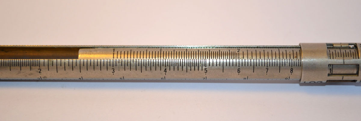 The EngPen slide rule - calculation example