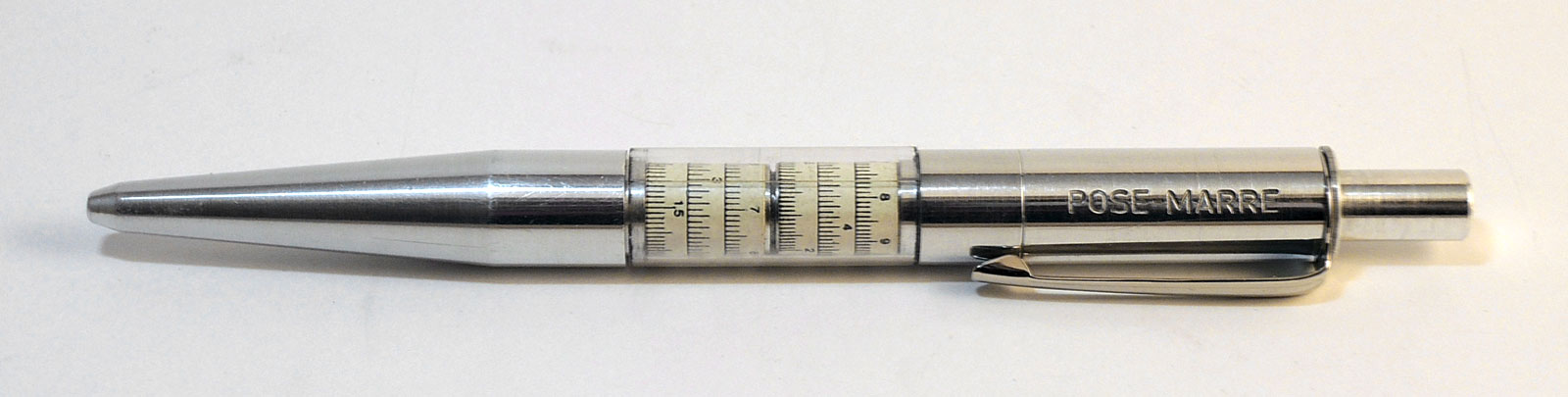 The Pose-Marre pen slide rule