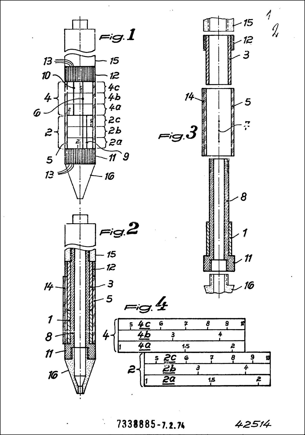 Karl Opdenhövel's patent