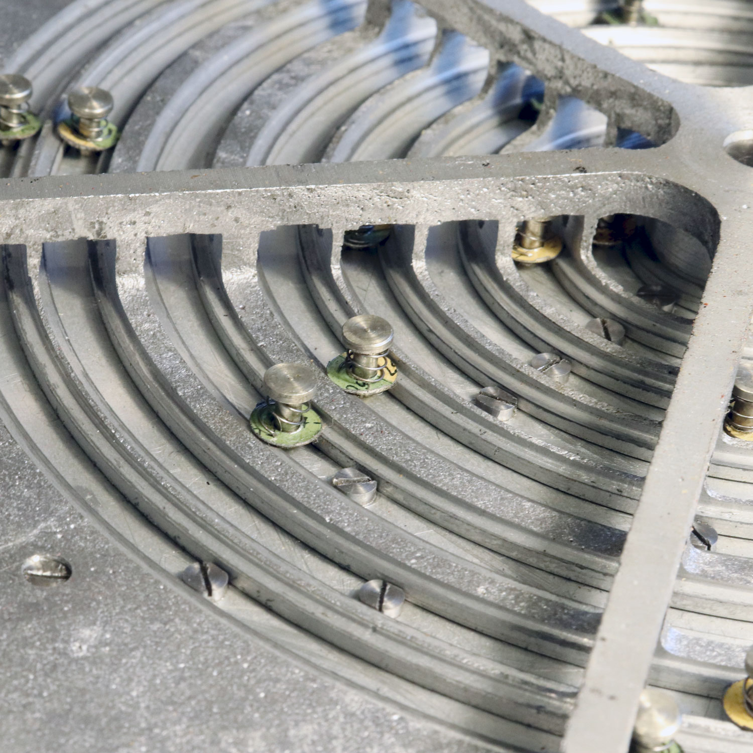 Calculator bottom - close up