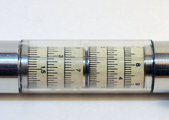 The Pose-Marre pen slide rule 65