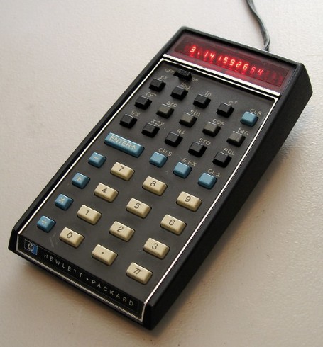 HP-35 calculator