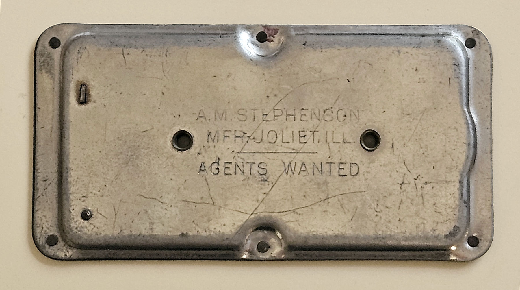 Stephenson's adder - back