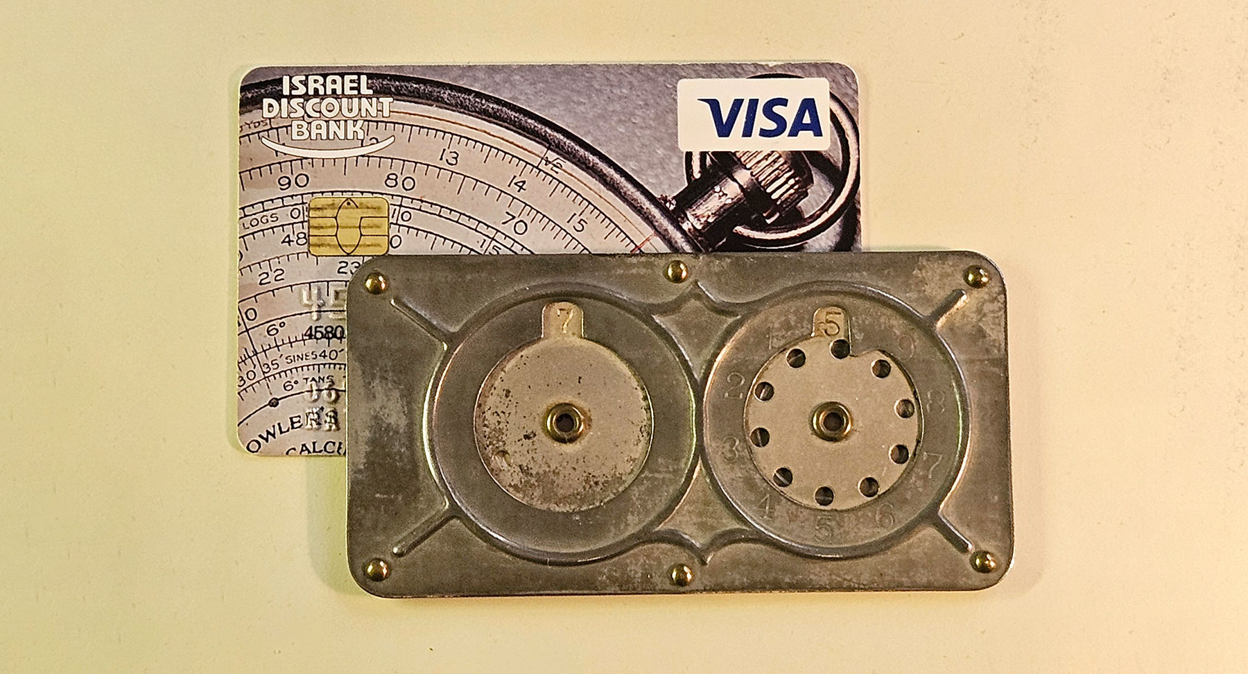 Stephenson's adder on a credit card