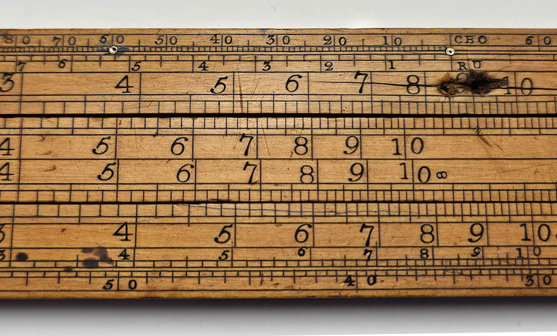 Sliding Gunter - brass inserts